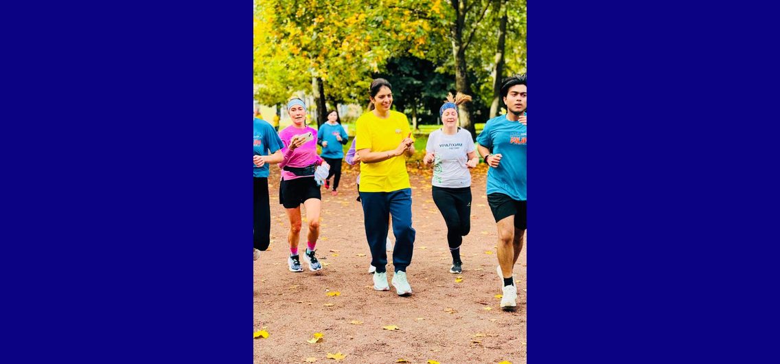 Running together, serving together, building together — CGI St. Petersburg celebrates the spirit of #ViksitBharat at Yusupov Garden!